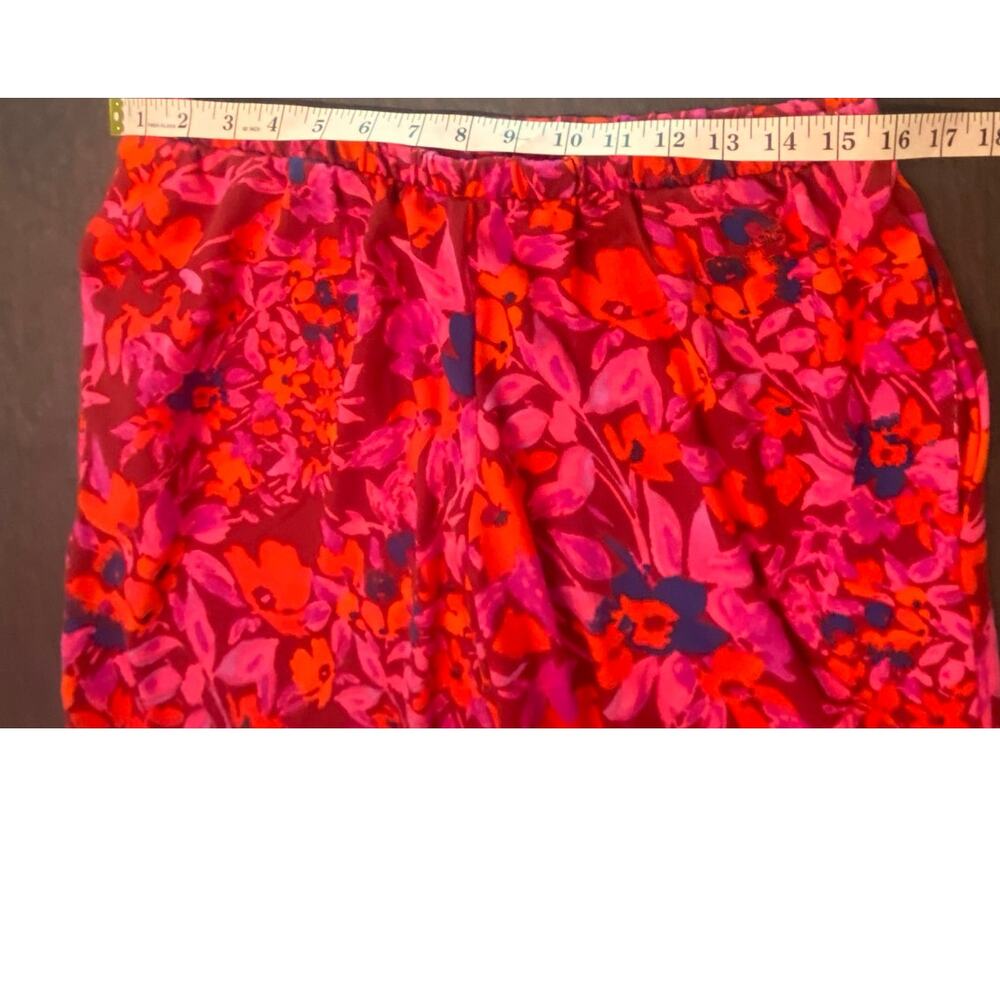 NWT Pioneer Woman Floral Pajama Set L 12-14 Wide Leg Soft Lounge Pockets Cozy - Picture 10 of 10